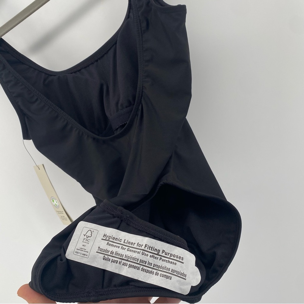 🌺 3/$25 🌺 No Boundaries | Women’s XS Black One Piece Bathing Suit | NWT | - Picture 7 of 10